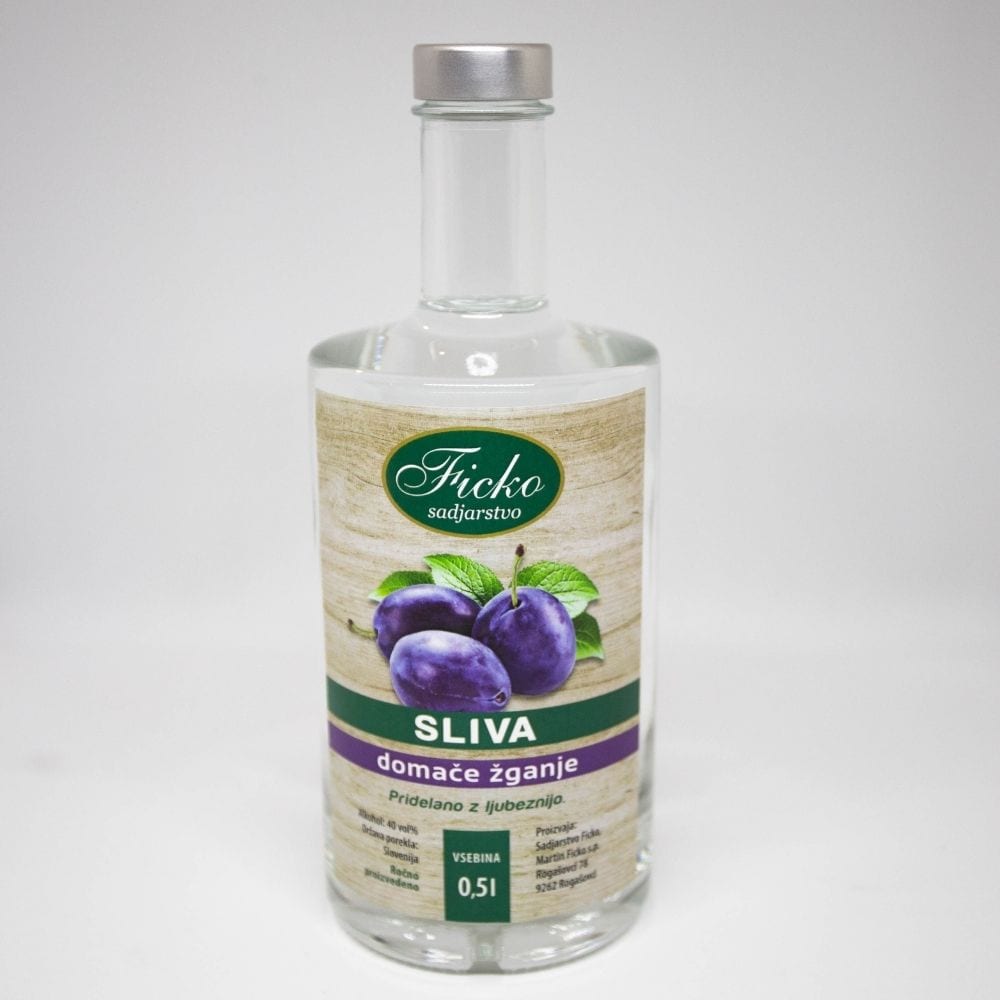 Domače žganje sliva