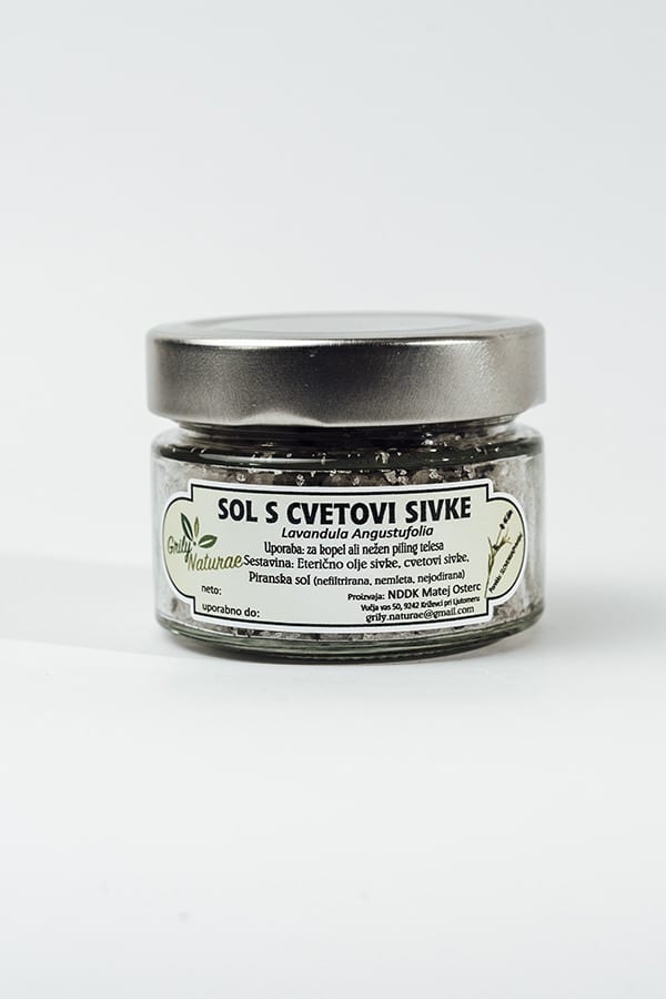 Kopelna sol s sivko