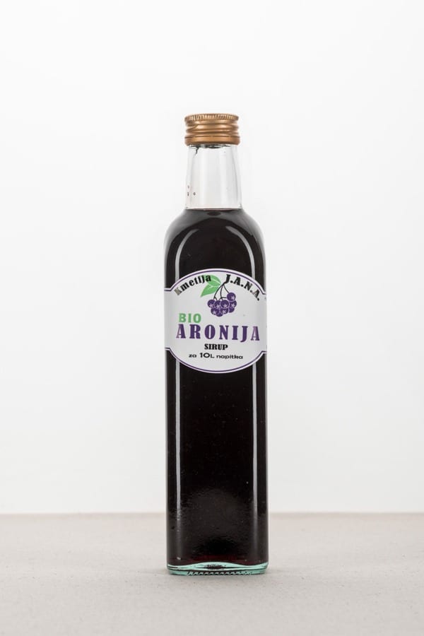 Bio aronija sirup