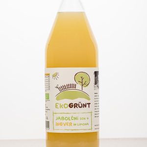 Jabolčni sok + ingver in limona