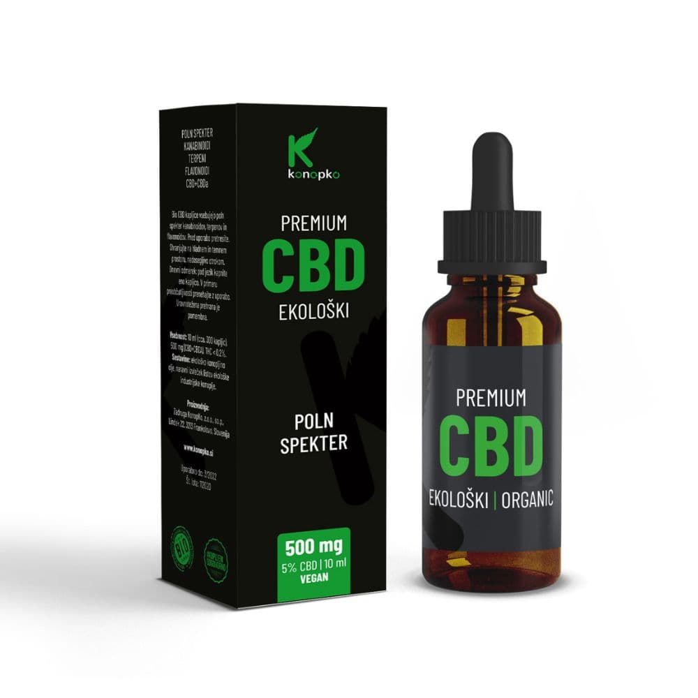 CBD ekološke kapljice
