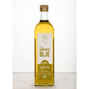 Bio sončnično olje nerafinirano