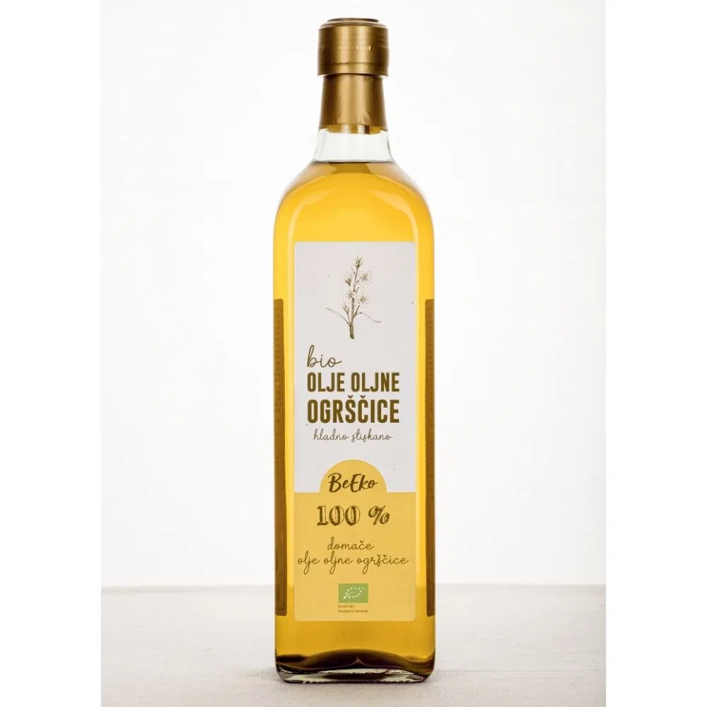 Bio olje oljne ogrščice, hladno stiskano