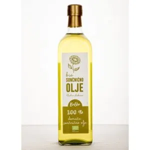 Bio sončnično olje - hladno stiskano