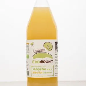 Jabolčni sok + ingver in limona