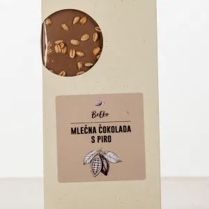 Mlečna čokolada s piro