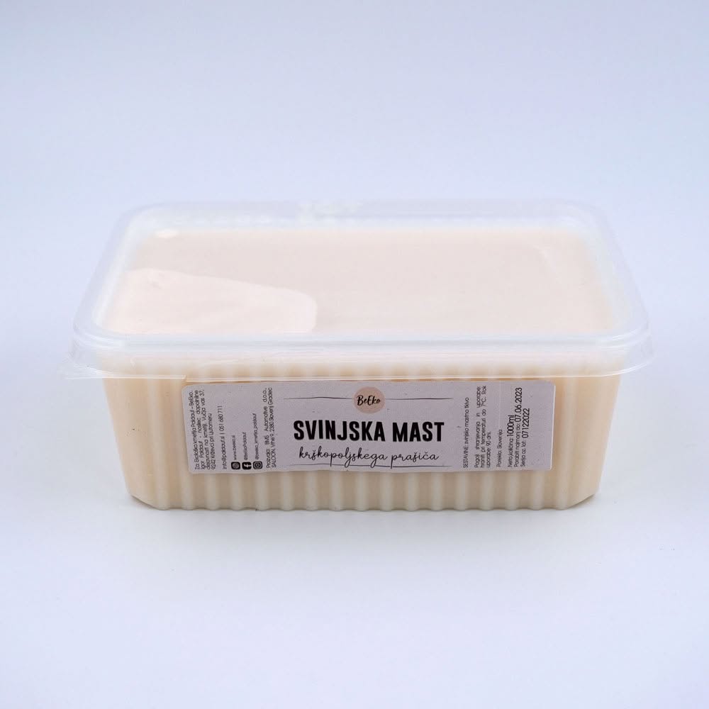 Svinjska mast krškopoljskega prašiča